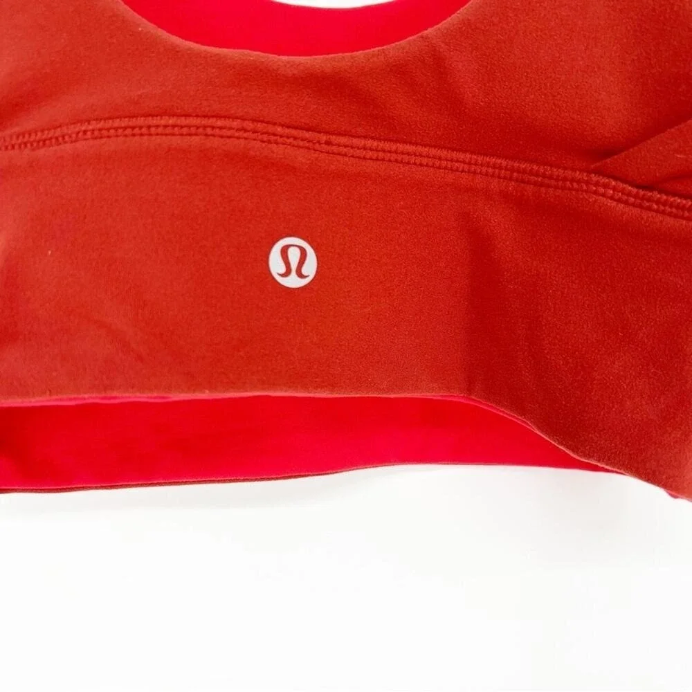 Lululemon Women's Align Reversible A/B Sports Bra 2 Mulled Wine